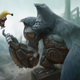 Illustration for article titled Concept Art Writing Prompt: The Cyborgorilla and the Banana Robot